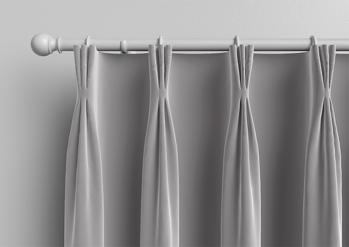Luxe Velvet, Silver - Made to Measure Curtains - Image 11